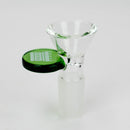 Castle Glassworks | Bowl – Round Tab Bowl · Popper Castle Glassworks Green