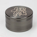 Acid Secs 75mm 4 parts metal herb grinder Regular Grinder Acid Secs Productions Inc. Gun Metal