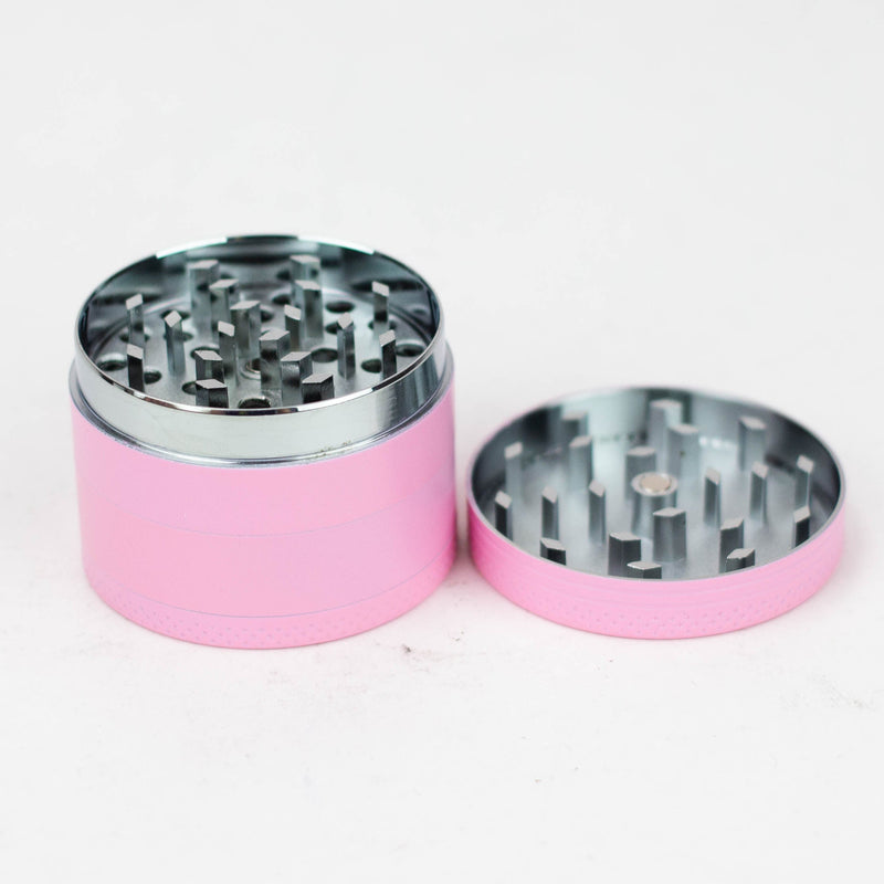 O Acid Secs 4 parts 50mm Glow-in-the-Dark metal herb grinder