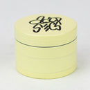 Acid Secs 4 parts 50mm Glow-in-the-Dark metal herb grinder Regular Grinder Acid Secs Productions Inc. Yellow