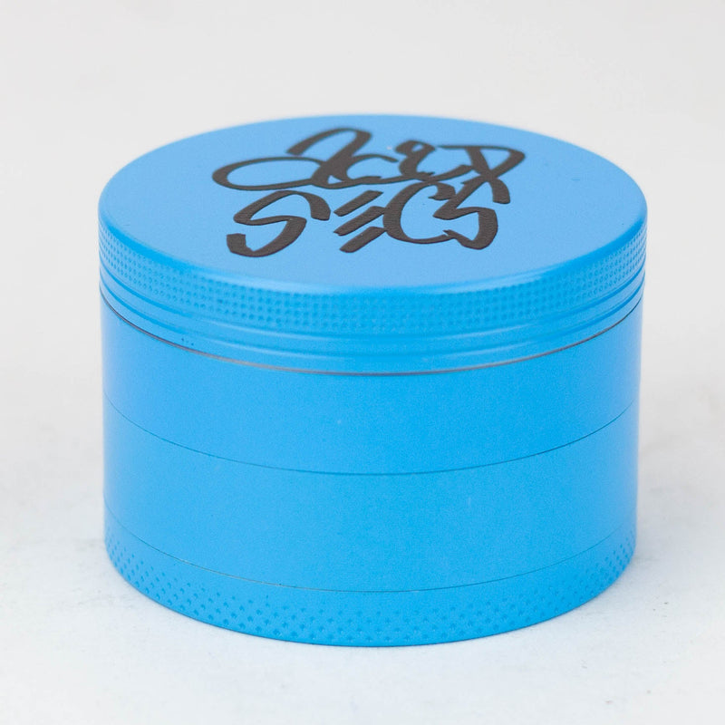 O Acid Secs 63mm 4 parts Glow-in-the-Dark metal herb grinder