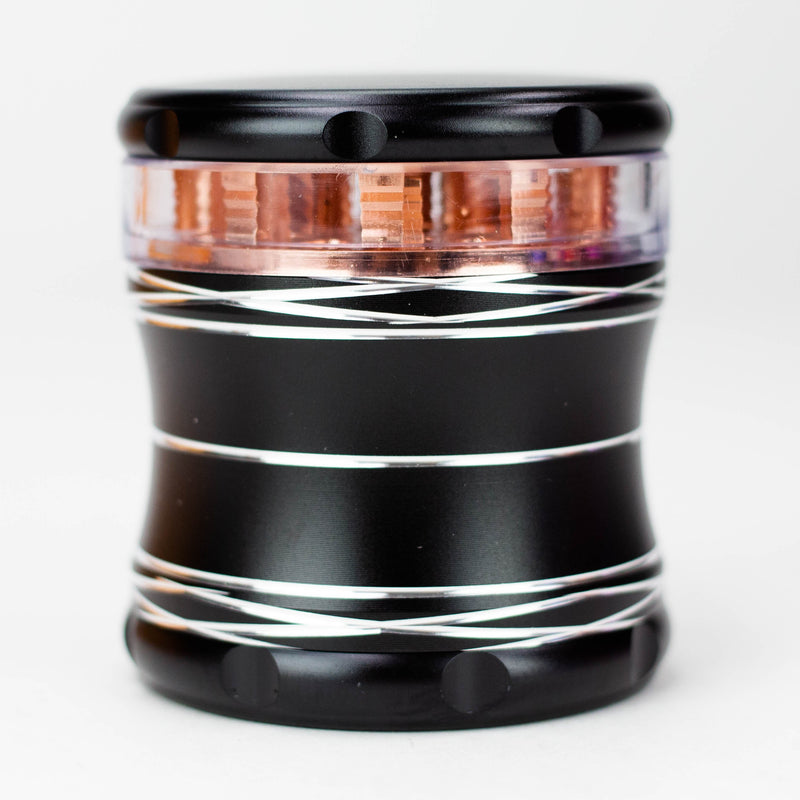 O Heavy-duty 2.5" Aluminum Grinder 4 Layers Box of 6 [GA3361]