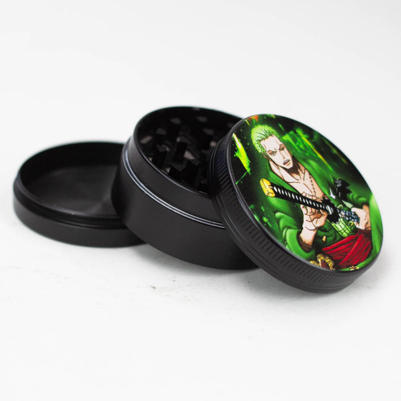 O 2" Metal Grinder with Comic Design 3 Layers Box of 12 [GZ629]