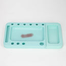 Divided Plastic Rolling Tray Tray BANKA Jade-R