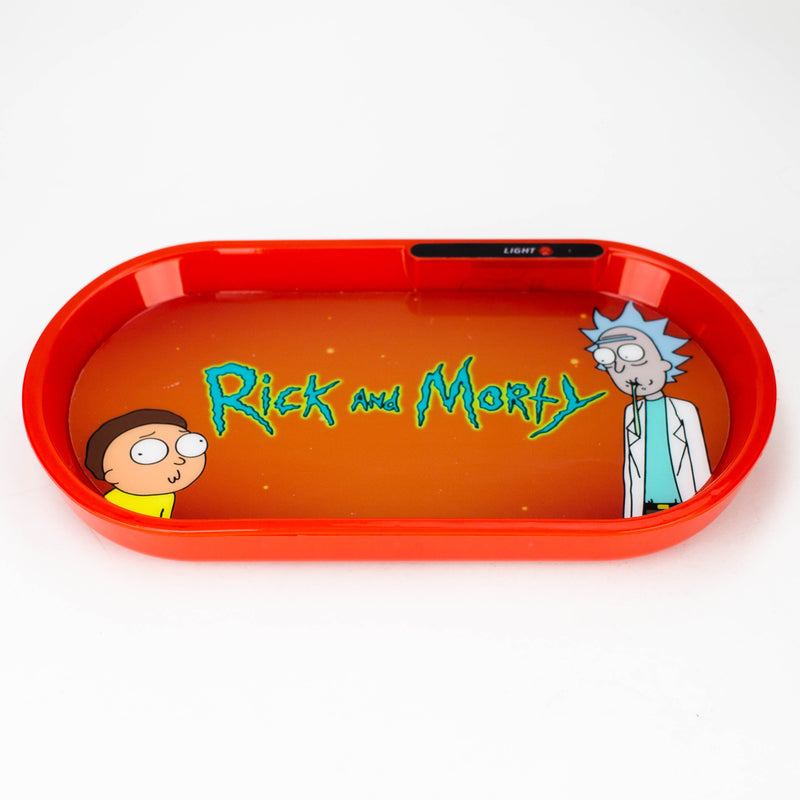 O Rechargeble LED Rolling Tray Assorted designs