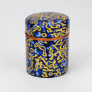 CERAMIC 3 Parts GRINDER Herb Saver Grinder BANKA Blue