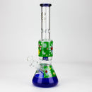 BLO | 13" Flower decal glass bong Glass Bong BANKA