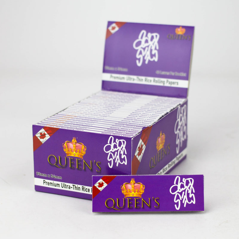 Acid Secs | Ultra thin rice Queen's Rolling Papers