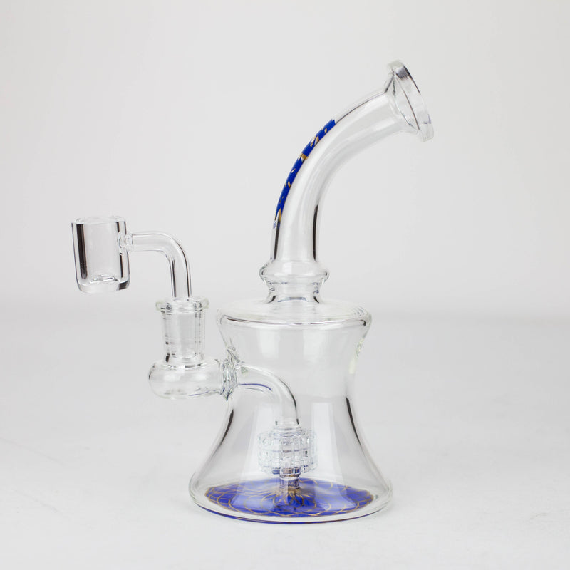 O DANK | 7"  Rig with Gold Decal Base
