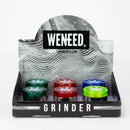 WENEED®-Plastic & Metal Body Grinder with storage 5pts 6pack Display Pack WENEED®