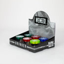 WENEED®-Plastic & Metal Body Grinder with storage 5pts 6pack Display Pack WENEED®