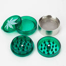 WENEED®-Plastic & Metal Body Grinder with storage 5pts 6pack Display Pack WENEED®