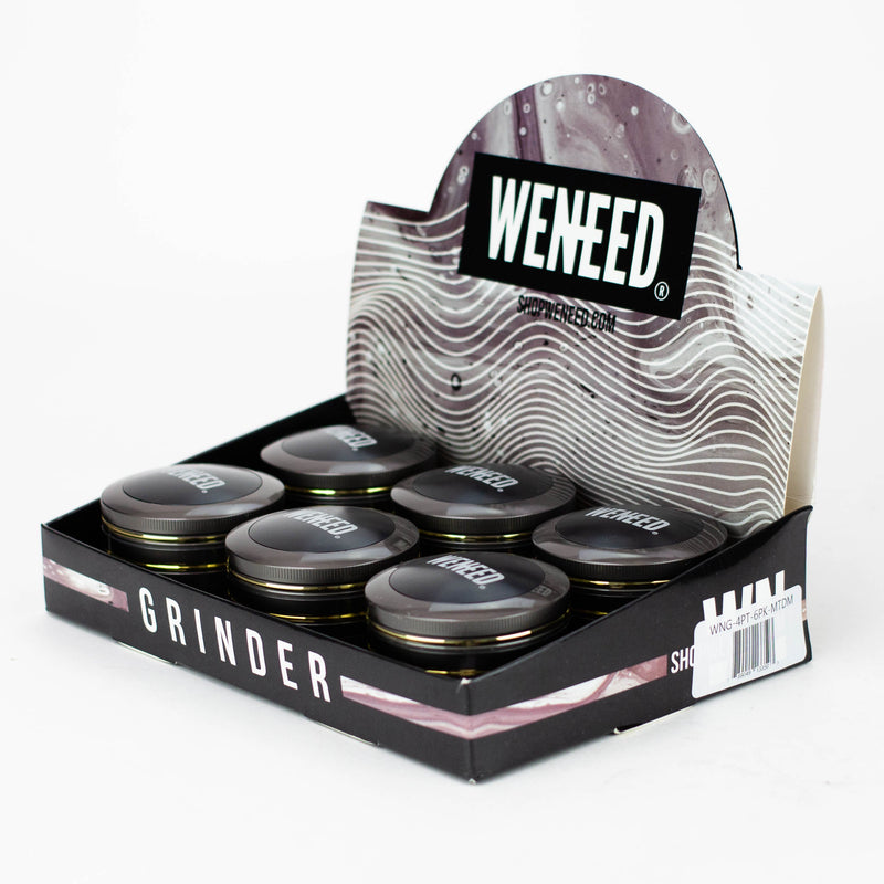 O WENEED®-Metallic Domex with Logo 4pts 6pack