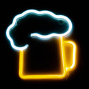 LED Neon Decoration Signs - Party Collections Flag · Sign JJ Distribution Beer (8.5" x 9")