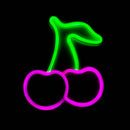 LED Neon Decoration Signs - Tree Collections Flag · Sign JJ Distribution Cherry (9" x 7.5")