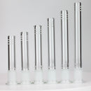 Glass Slitted Glass Diffuser Downstem 6 size mixed Pack of 12 Downstem · Bowlstem 777 Smoke
