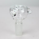 Double Glass Bowl for 14 mm Pack of 3 Bowl · Banger · Oil Burner 777 Smoke Clear [Pack of 3]