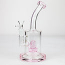 Blueberry | 9 inch Tire Perc bubbler [N8059] Glass Bong High-End Brands Glass Pink