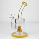 Blueberry | 9 inch Tire Perc bubbler [N8059] Glass Bong High-End Brands Glass Yellow (Topaz)