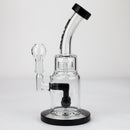 NG | 9 inch Double Wheel Perc Rig [N8002] Glass Rig High-End Brands Glass