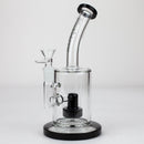 Blueberry | 9 inch Tire Perc bubbler [N8059] Glass Bong High-End Brands Glass Black