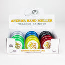 Acid Secs | 50mm 3 Layers plastic grinder Box of 12 Display Pack Acid Secs Productions Inc.