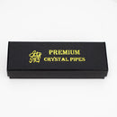 Acid Secs | Green Adventurine Crystal Pipe with Choke Quartz · Stone Pipe Acid Secs Productions Inc.