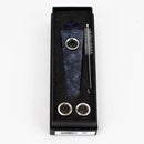 Acid Secs | Grey/Blue Feldspar Crystal Pipe with Choke Quartz · Stone Pipe Acid Secs Productions Inc.