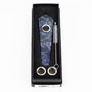 Acid Secs | Blue Dot Stone Crystal Pipe with Choke Quartz · Stone Pipe Acid Secs Productions Inc.