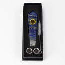 Acid Secs | Lapis Lazuli Crystal Pipe with Choke Quartz · Stone Pipe Acid Secs Productions Inc.