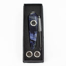 Acid Secs | Blue Sodalite Crystal Pipe with Choke Quartz · Stone Pipe Acid Secs Productions Inc.