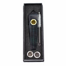 Acid Secs | Rainbow Fluorite Crystal Pipe with Choke Quartz · Stone Pipe Acid Secs Productions Inc.