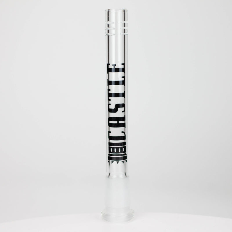 O Castle Glassworks | Downstem – 8 Slit (5 in)