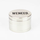 WENEED | Classic Metal Grinder 4pts Display Pack WENEED® Silver