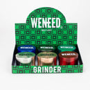 WENEED | Classic Metal Grinder 4pts Display Pack WENEED® Box (6 ea)
