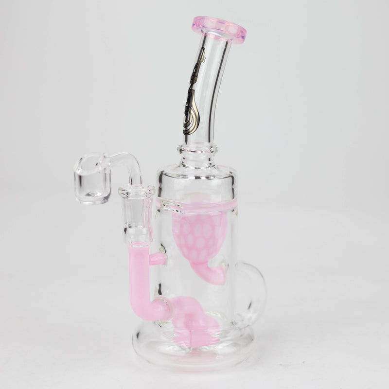 O Genie | 9" recycled bubbler with a banger [RY1448]