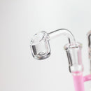 Genie | 9" recycled bubbler with a banger [RY1448] Glass Bong ONE