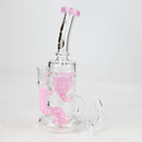 Genie | 9" recycled bubbler with a banger [RY1448] Glass Bong ONE