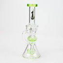 8" Genie recycled rig with a banger [RY1439] Glass Rig ONE
