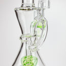 8" Genie recycled rig with a banger [RY1439] Glass Rig ONE
