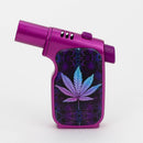 Scorch Torch | Gun Style Torch - Asssorted Leaf Designs [61650-1] - Display of 9 Torch Canadian Distributor