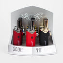 Scorch Torch | 5" Tank Torch with Hold button Easy Dial [61631-1] - Display of 9 Torch Canadian Distributor