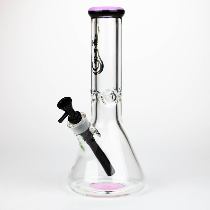 O Genie | 12" Classic beaker 9 mm glass water bong [BK001]