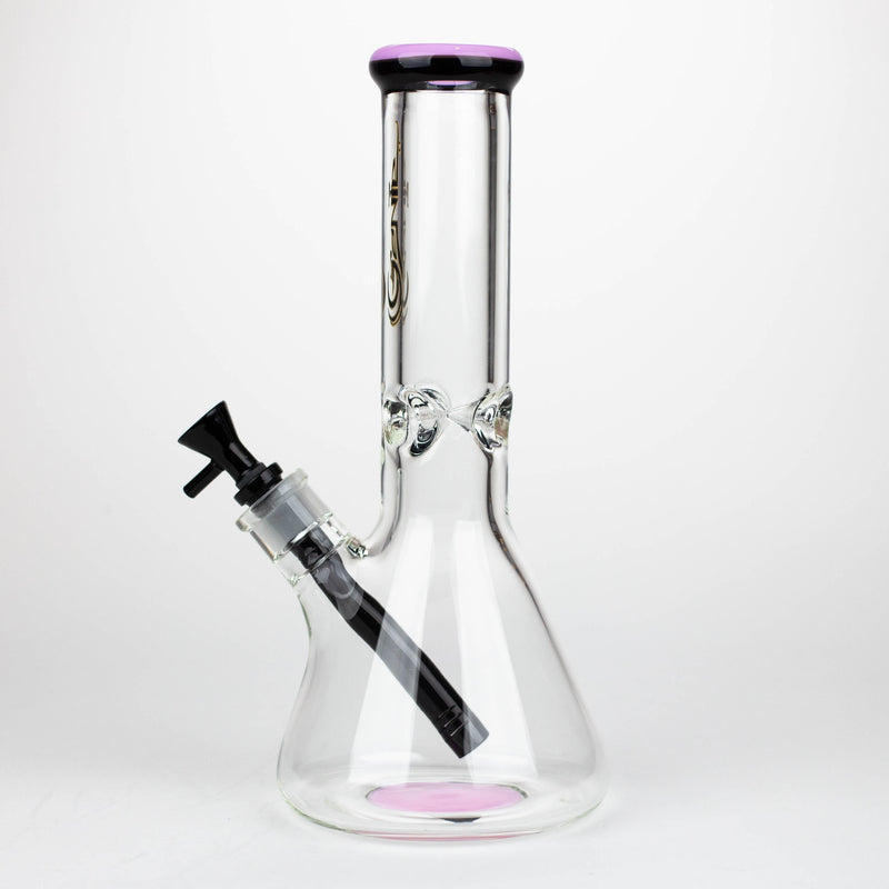 O Genie | 12" Classic beaker 9 mm glass water bong [BK001]