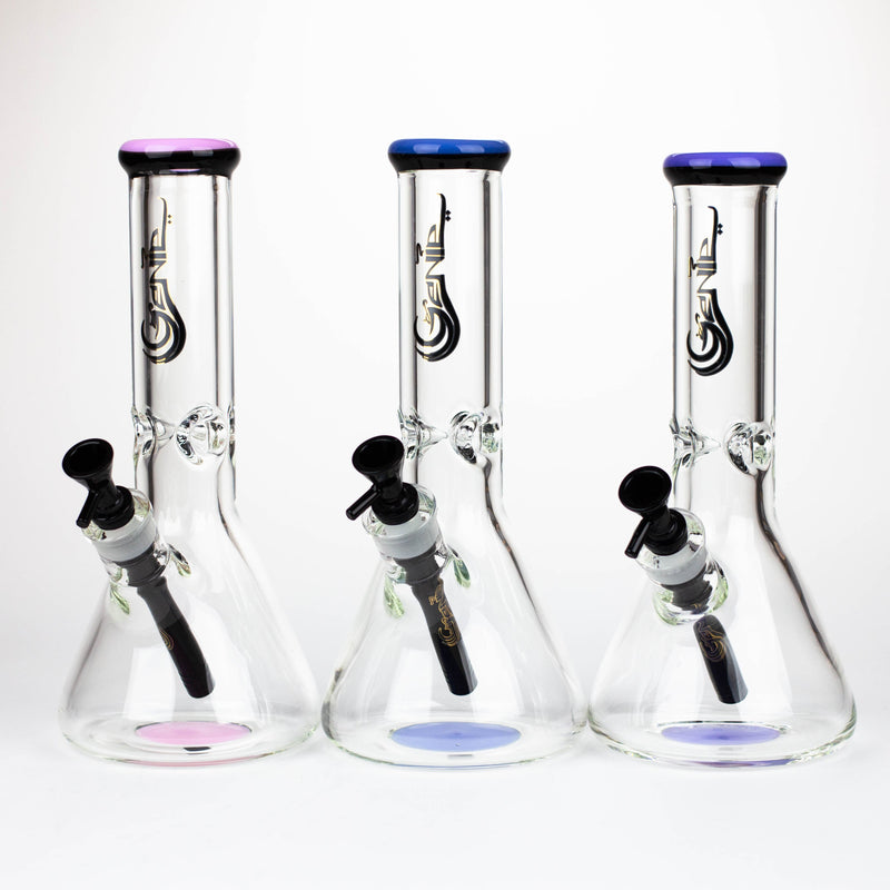 O Genie | 12" Classic beaker 9 mm glass water bong [BK001]