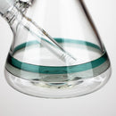 GENIE | 17" shower head percolator 7 mm glass water bong [GB20011] Glass Bong ONE