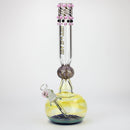 NG | 17 inch Dotted and Fumed Round Base Beaker [S396] Glass Bong High-End Brands Glass PINK