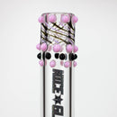 NG | 17 inch Dotted and Fumed Round Base Beaker [S396] Glass Bong High-End Brands Glass