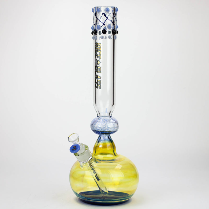 O NG | 17 inch Dotted and Fumed Round Base Beaker [S396]