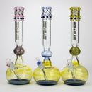 NG | 17 inch Dotted and Fumed Round Base Beaker [S396] Glass Bong High-End Brands Glass